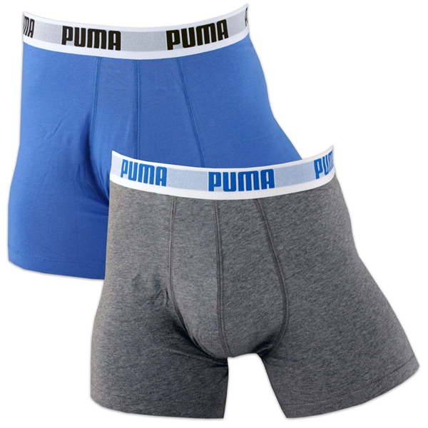 Immagine di Puma - Basic Boxershorts 2 Pack - Blue/ Grey