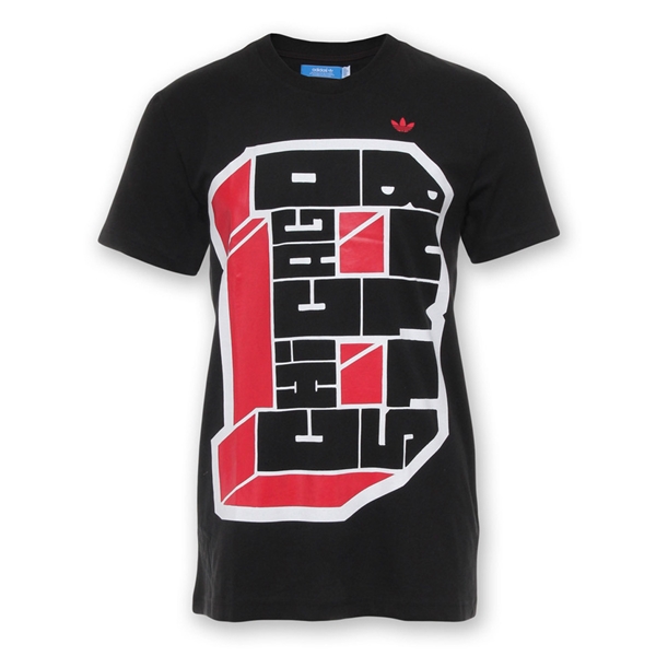 Immagine di Adidas Originals - Chicago Bulls NBA T-shirt - Black