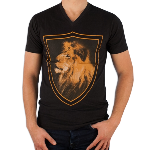 Immagine di COPA Football - Holland Lion V-Neck T-Shirt - Nero