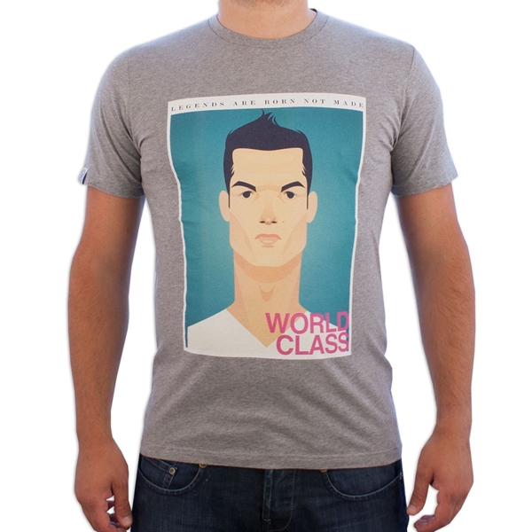 Immagine di World Class Collective - Legende Ronaldo T-Shirt - Grigio