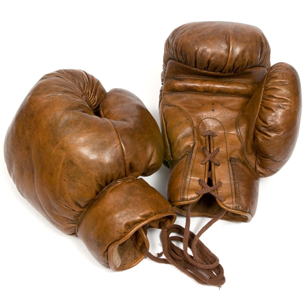 Immagine di JW & Sons - Guantoni da boxe retrò anni 1920's