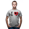 Immagine di COPA Football - I Love T-shirt - Grigio