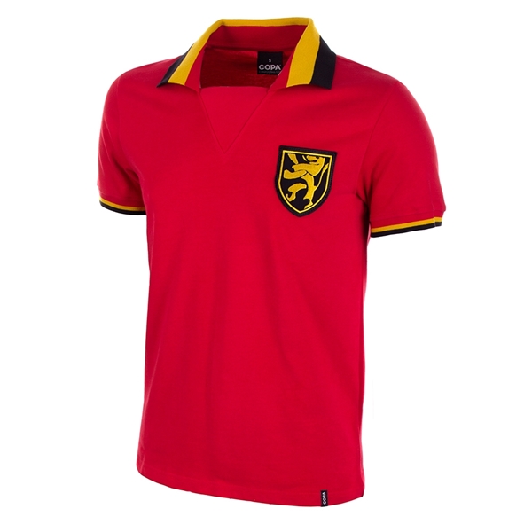 COPA Football Maglia vintage Belgio anni 1960 s Specialista in maglie da calcio vintage maglie retro e moda retro