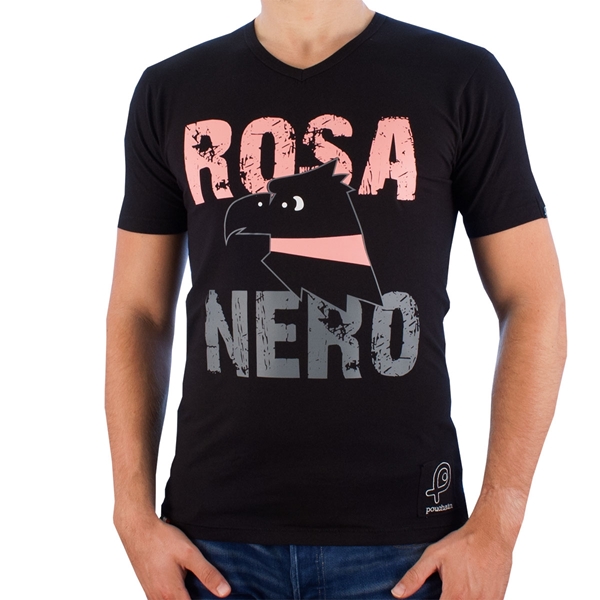 Immagine di Pouchain - Rosa Nero T-Shirt