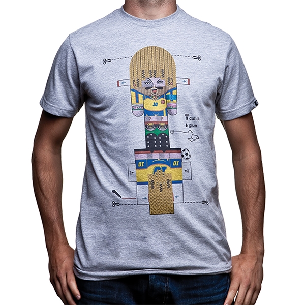 Immagine di COPA Football - El Pibe Paper Toy T-shirt - Grigio