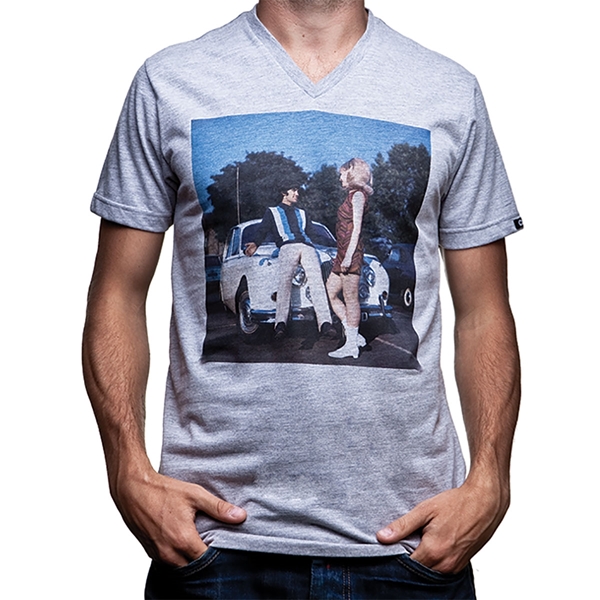 Immagine di COPA Football - El Beatle V-Coll T-shirt - Grigio