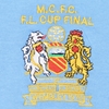 Immagine di Maglia vintage Manchester City FL Cup Final 1976