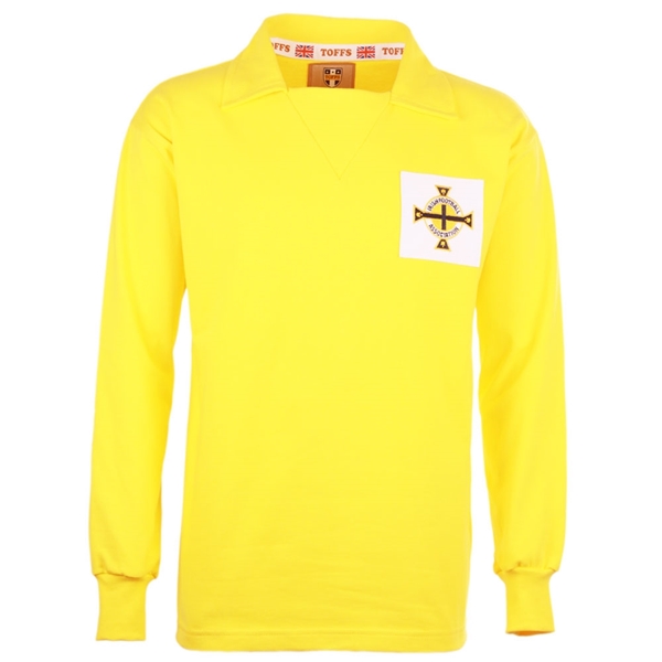 Immagine di Maglia Portiere vintage Irlanda del Nord Pat Jennings