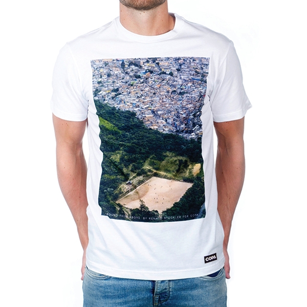 Immagine di COPA Football - Ground From Above T-Shirt - Bianco