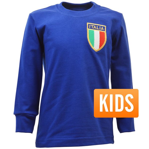 Immagine di Italy Retro Football Shirt W.C. 1978 - Kids