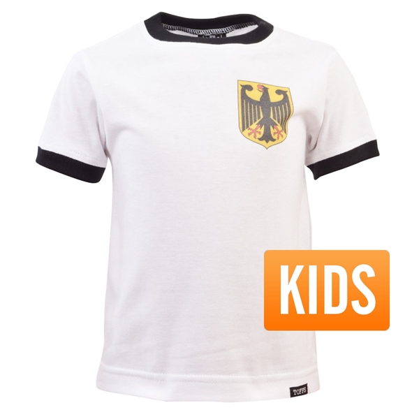 Immagine di TOFFS - T-Shirt Germania Retro Ringer bambini - Bianco