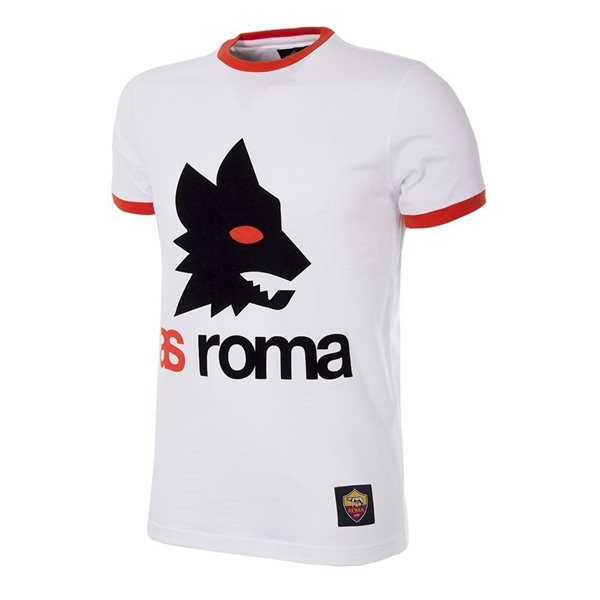 Immagine di COPA Football - T-Shirt AS Roma Retro Logo - Bianco