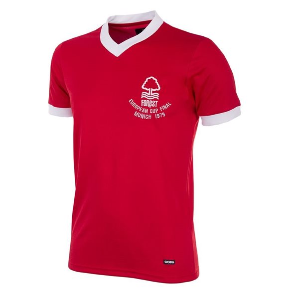 Immagine di COPA Football - Maglia vintage Nottingham Forest Finale della Coppa Europa 1979