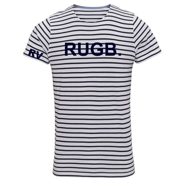 Immagine di Rugby Vintage - RUGB. T-Shirt - Navy/Bianco