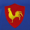 Immagine di Rugby Vintage - Francia Polo - Blu