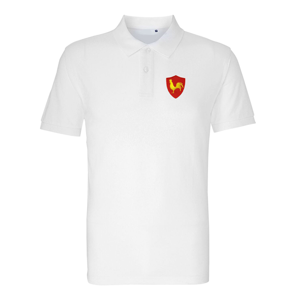 Immagine di Rugby Vintage - Francia Polo - Bianco