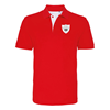 Immagine di Rugby Vintage - Galles Polo - Rosso/Bianco