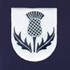 Immagine di Rugby Vintage -Scozia Polo - Navy/Bianco