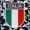 Immagine di Rugby Vintage -Italia Polo - Camo Blu