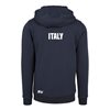 Immagine di Rugby Vintage -  Felpa Con Cappuccio Italia - Navy Blu