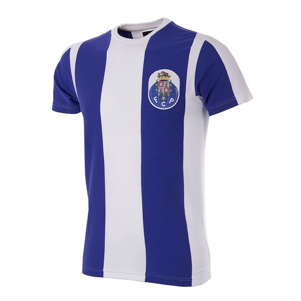 COPA Football T Shirt FC Porto Retro Bianco Blu Specialista