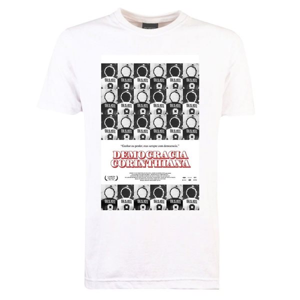 Immagine di TOFFS Pennarello - T-Shirt Democracia Corinthiana 1983 - Bianco