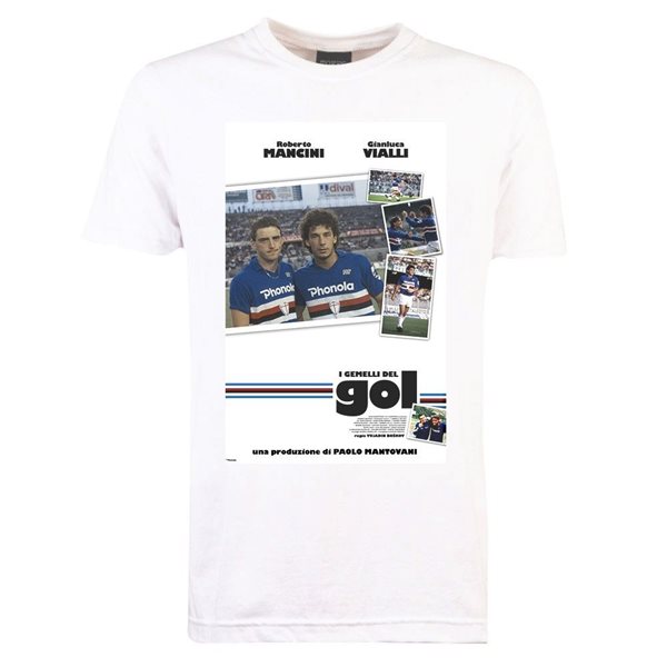 Immagine di TOFFS Pennarello - T-Shirt I Gemelli del Gol 1988 - Bianco