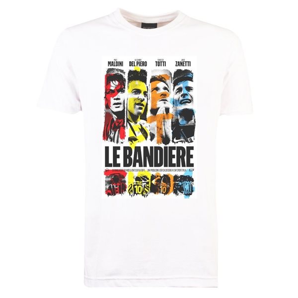 Immagine di TOFFS Pennarello - T-Shirt Le Bandiere - Bianco