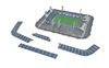 Immagine di Nanostad - Tottenham Hotspur Stadio White Hart Lane - Puzzle 3D