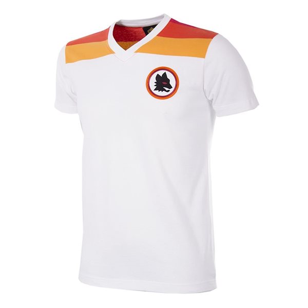 Immagine di COPA Football - T-Shirt AS Roma 1980's - Bianco