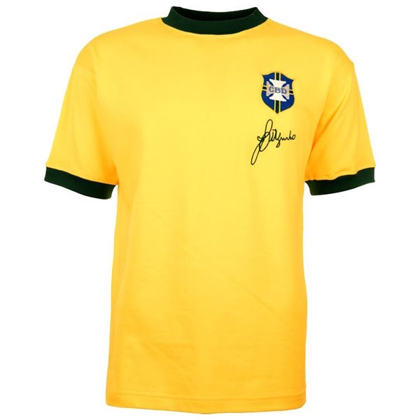 Immagine di Maglia vintage Brasile Jairzinho Mondiale 1970 + Numero 7