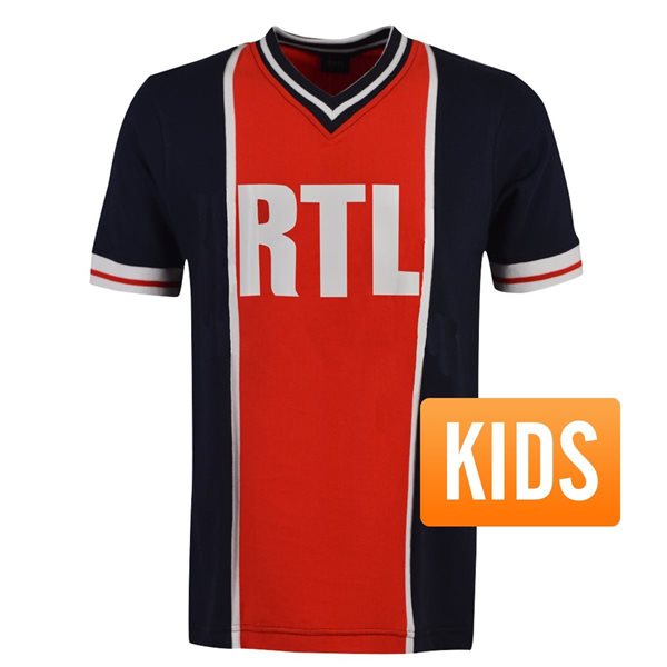 Immagine di Maglia vintage Paris Saint Germain RTL 1976-1979 - Bambini