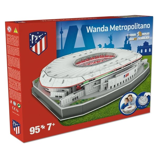 Immagine di Nanostad - Atletico Madrid  Wanda Metropolitano Stadium - 3D Puzzle