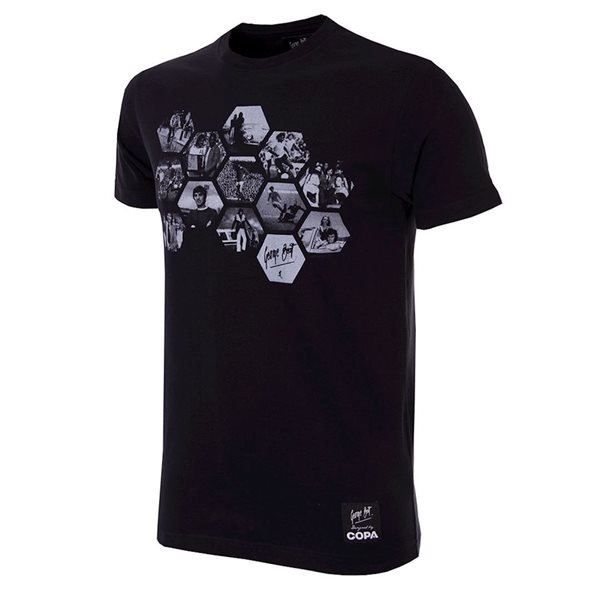 Immagine di COPA Football - T-Shirt George Best Hexagon - Nero