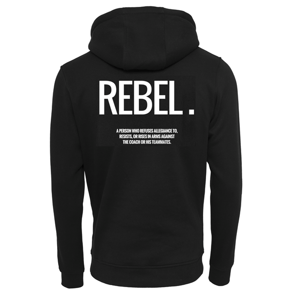 FC Eleven - REBEL Hoodie - Black