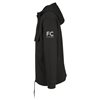 FC Eleven - Poland Flag Anorak Hoodie - Black