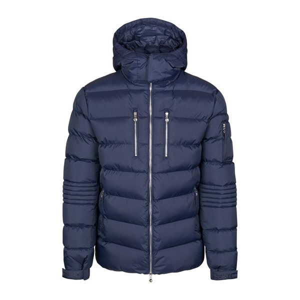 Cruyff Classics - Veneto Quilted Jacket - Navy