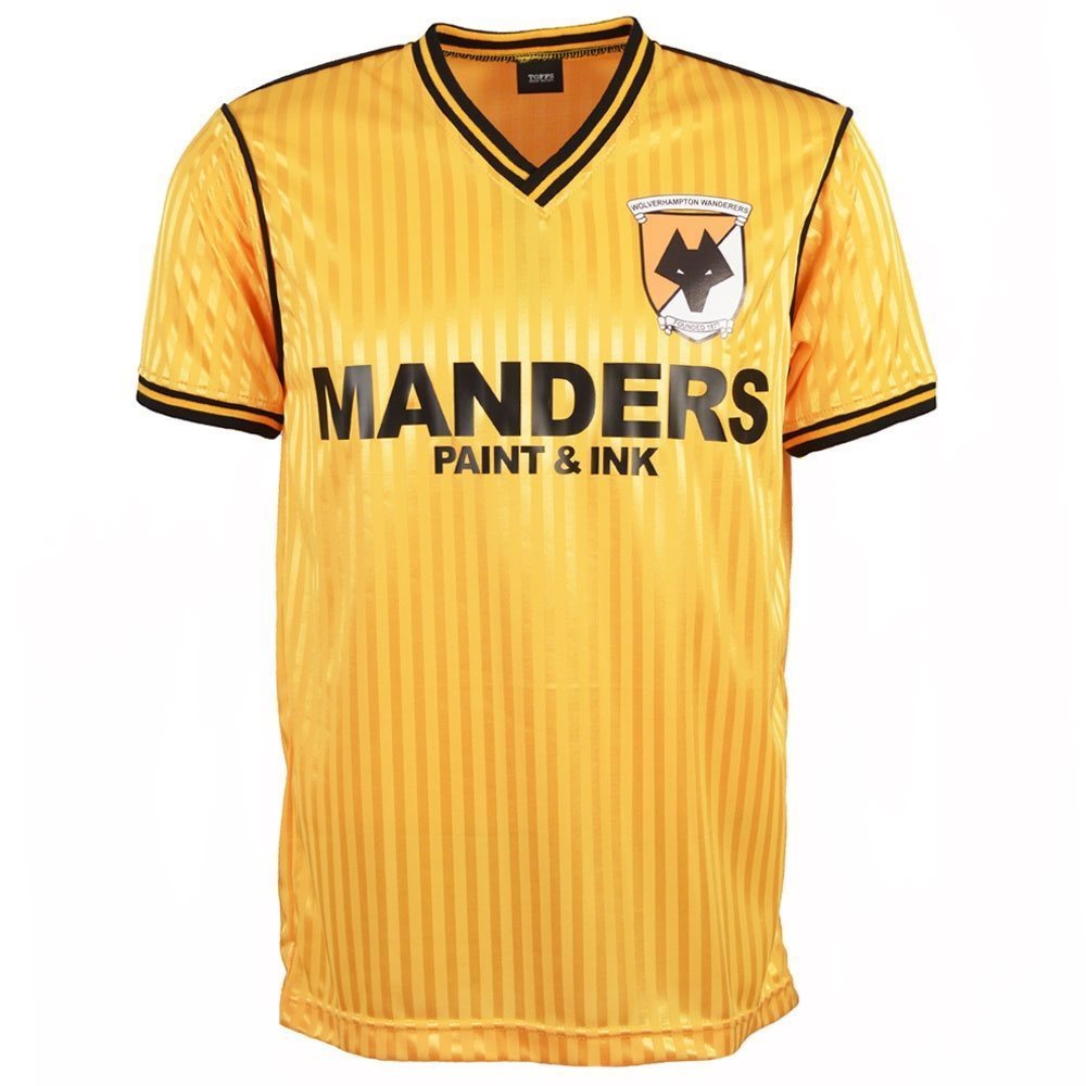 Wolverhampton Wanderers Retro Football Shirt 1988-1990 - - Where Sport M