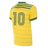 Brazil Retro Football Shirt 1984 + Number 10