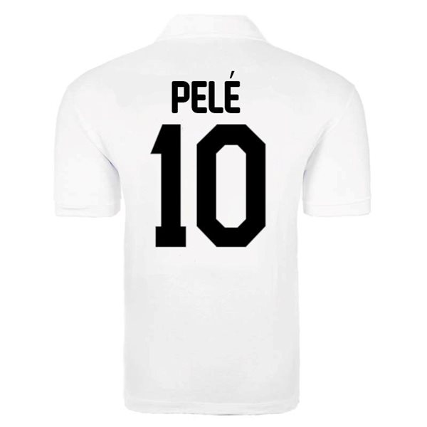 Santos Retro Football Shirt 1960's - 1970's + Pelé 10