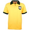 Brazil Retro Football Shirt WC 1958 + Pelé 10 (Photo Style)