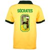 Brazil Retro Shirt World Cup 1986 + Socrates 8 (Photo Style)