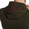 Fred Perry - Embroidered Hooded Sweater - Hunting Green
