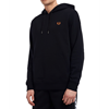 Fred Perry - Laurel Wreath Hooded Sweater - Black