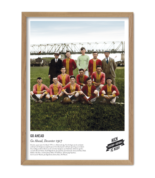 Go Ahead Kampioen - 1917 (70 x 50 cm) Poster