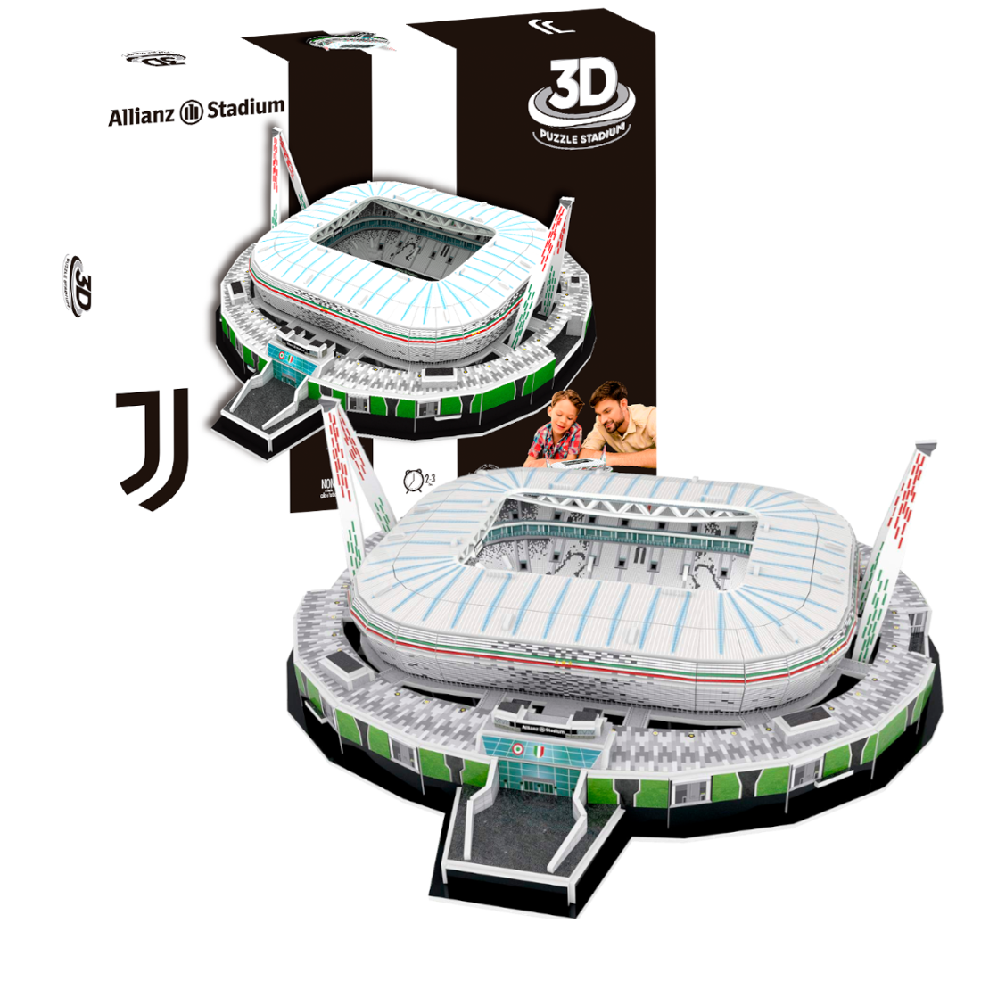 Juventus Stadio Allianz - Puzzle 3D - Specialista in maglie da calcio  vintage, maglie retrò e moda retrò.