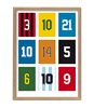 FC Kluif - Icon Numbers Poster (70 x 50 cm)