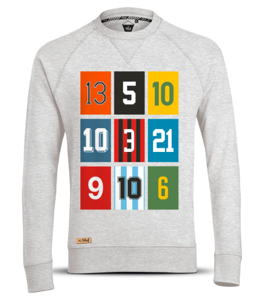 Immagine di FC Kluif - Sweater Il Numero di Maglia - Grigio