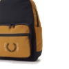 Fred Perry - Contrast Ripstop Rugzak - Zwart/ Caramel