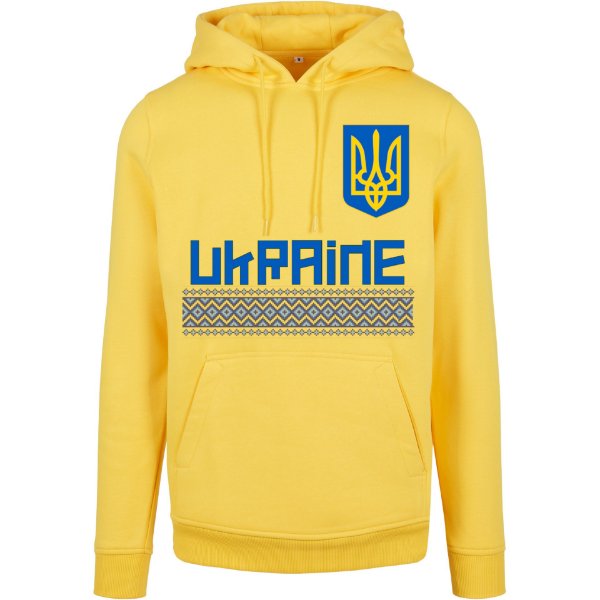 Ukraine Pattern Hoodie - Yellow